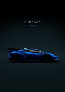 Lambo Huracan EVO 2 Blue