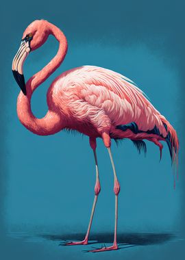 pink flamingo 