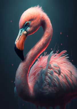 pink flamingo 