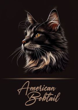 Elegant American Bobtail