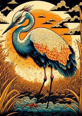 japanese crane