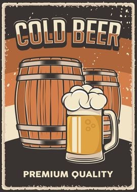 Cold Beer Signage