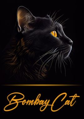 Adorable Bombay Cat