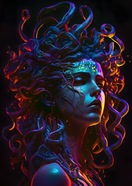 Neon Medusa