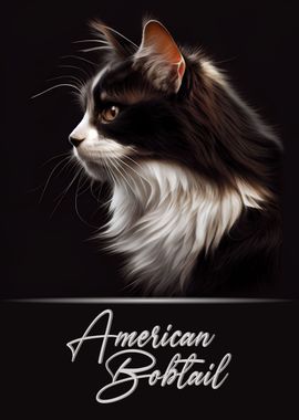 Elegant American Bobtail