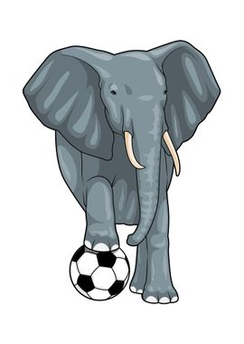 Elephant Soccer Sports