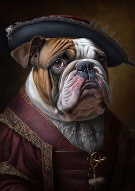 English Bulldog Gentleman