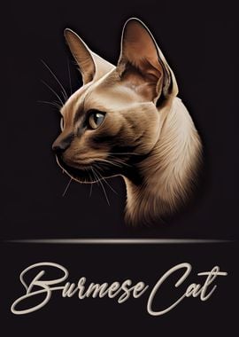 Elegant Burmese Cat