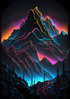 Neon Mountain