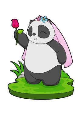 Panda Bride Rose Wedding