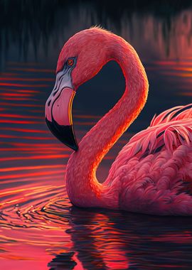 Pink Flamingo