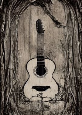 Wooden Guitar Music