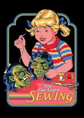 You can learn sewing