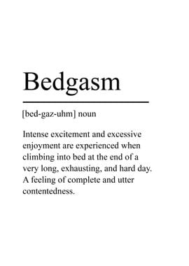 Bedgasm