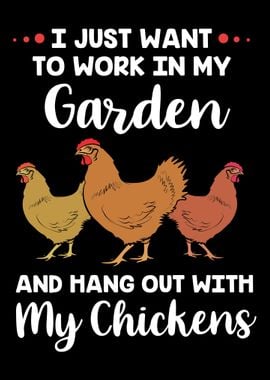 Garden And Chickens