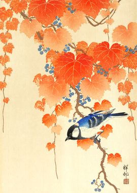 Ohara Koson Japanese Birds