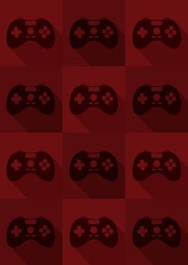 Gamer Controllers Red