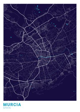 Murcia City Map