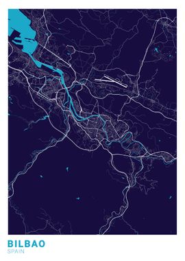 Bilbao City Map