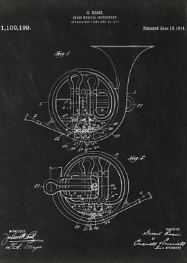 Brass Musical Instrument 