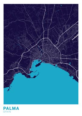 Palma City Map