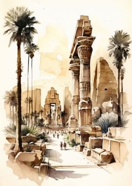 The Karnak Temple Egypt