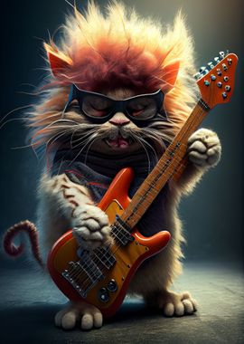 Rock N Roll Cool Cat 3