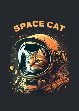 Space Cat Vintage