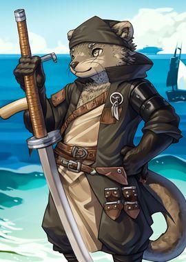 Pirate otter