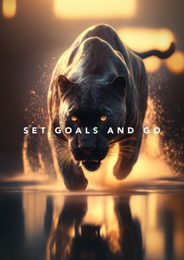 Set Goals And Go Panther