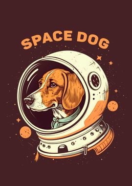 Space Dog Vintage 2