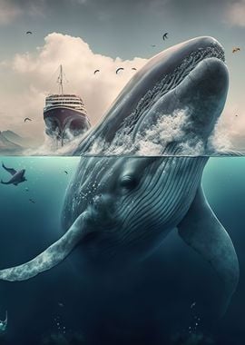 whale animals sea