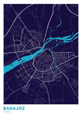 Badajoz City Map