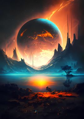 Planetary Heaven Landscape