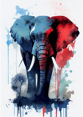 Elephant Watercolor