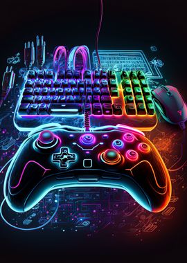 Gaming neon