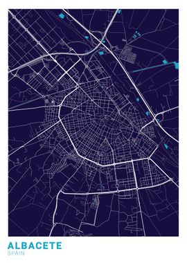 Albacete City Map