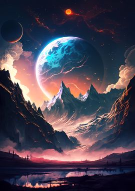 Dawn of Planet Landscape