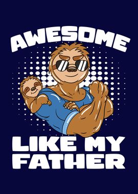 Sloth Fathers Day