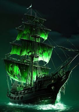 Eerie Ghost Ship