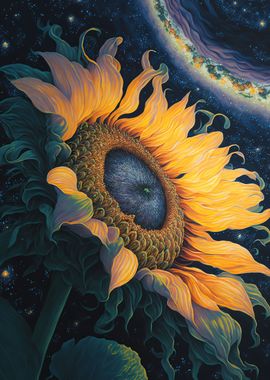 Universe sunflower 