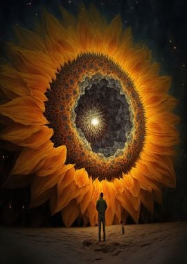 Universe sunflower 