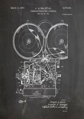 cinematic camera patent