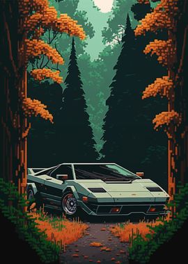 Lamborghini illustration 