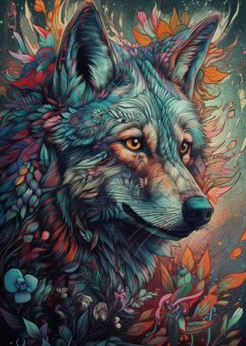 Abstract Wolf 02