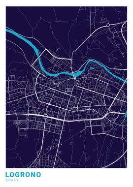 Logrono City Map