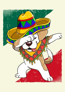 Dabbing Mexican Dog