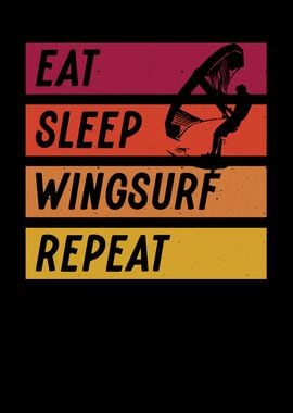 Eat sleep wingsurf repeat