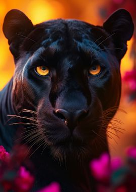 Colorful Black Panther