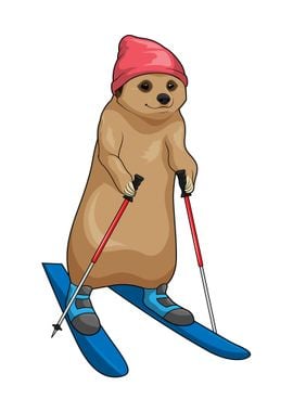 Meerkat Skier Ski